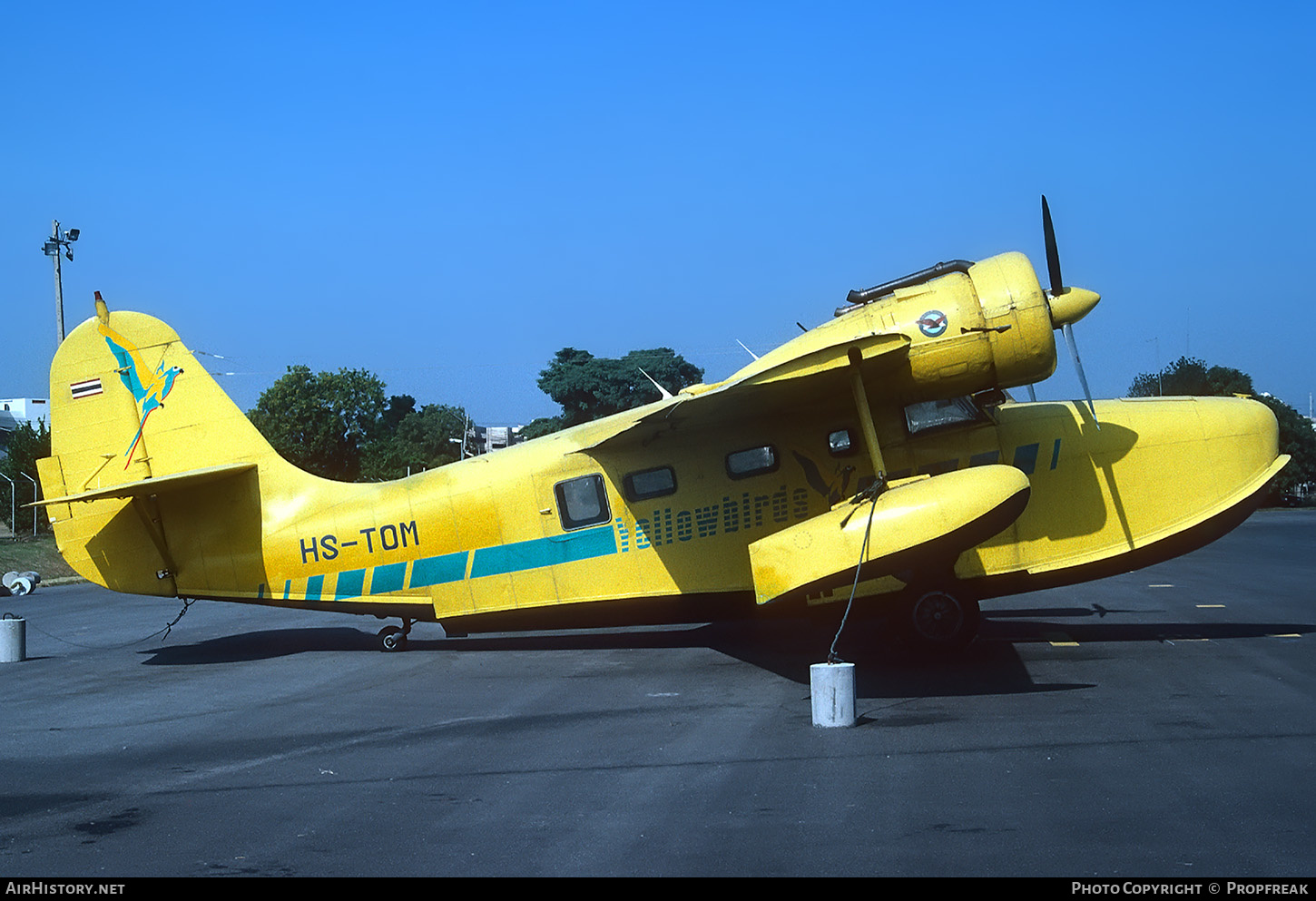 Aircraft Photo of HS-TOM | Grumman G-21A Goose | Yellowbirds | AirHistory.net #578771