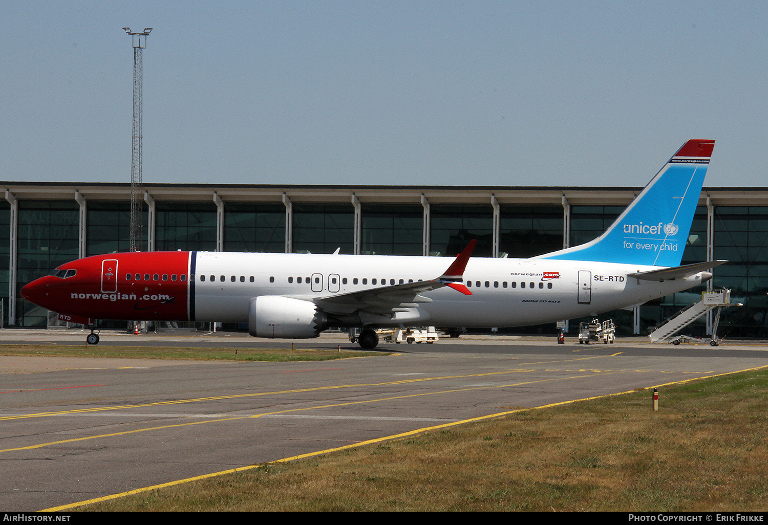 Aircraft Photo of SE-RTD | Boeing 737-8 Max 8 | Norwegian | AirHistory.net #578777