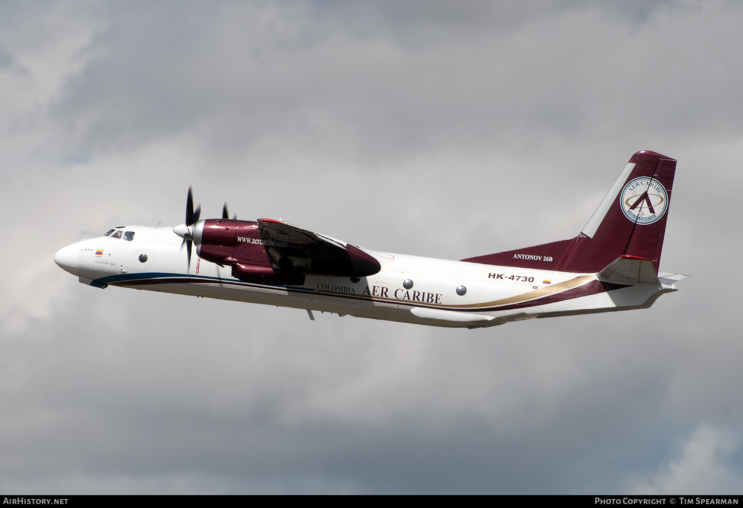 Aircraft Photo of HK-4730 | Antonov An-26B | AerCaribe Cargo | AirHistory.net #578780