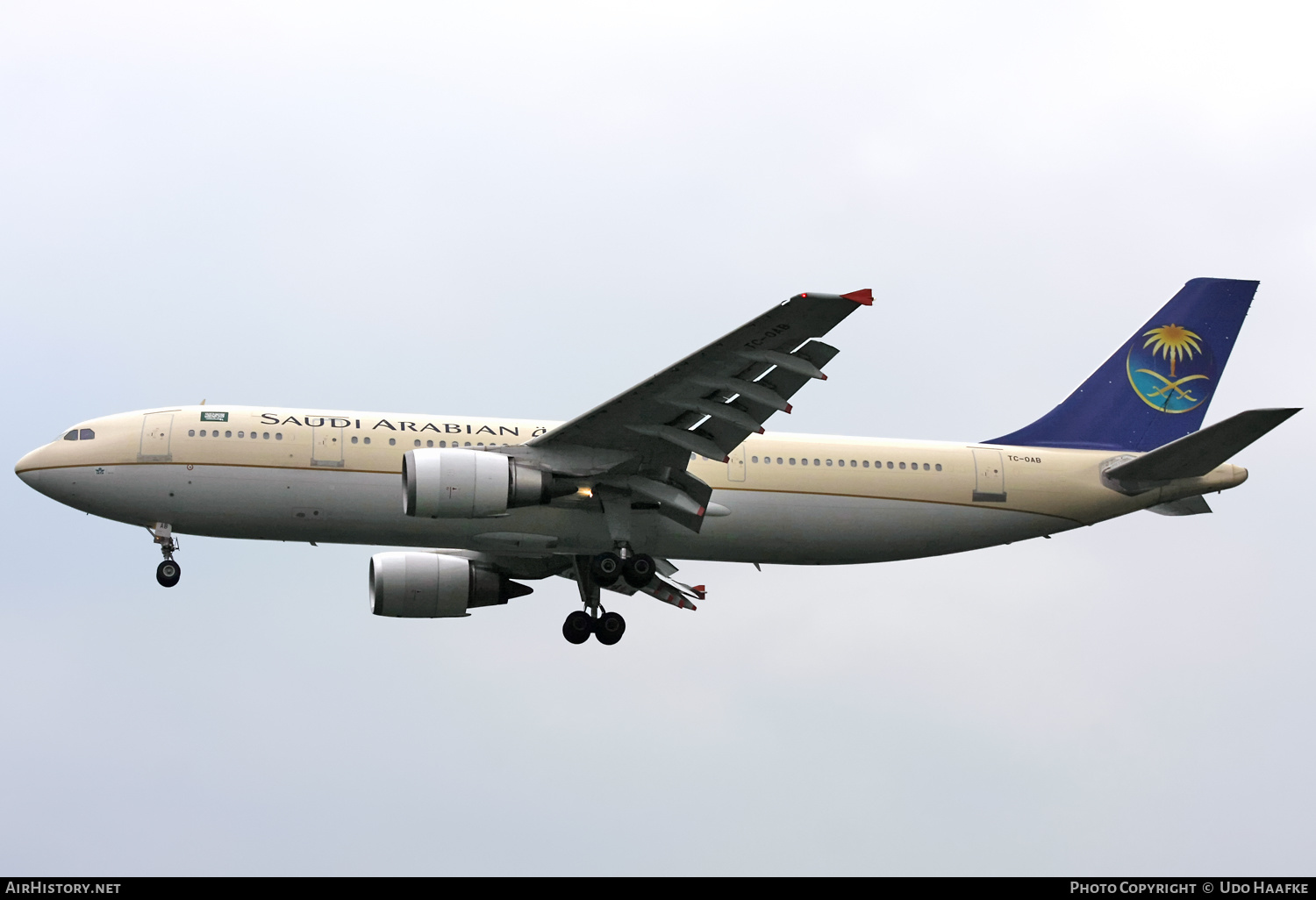 Aircraft Photo of TC-OAB | Airbus A300B4-605R | Saudi Arabian Airlines | AirHistory.net #578790