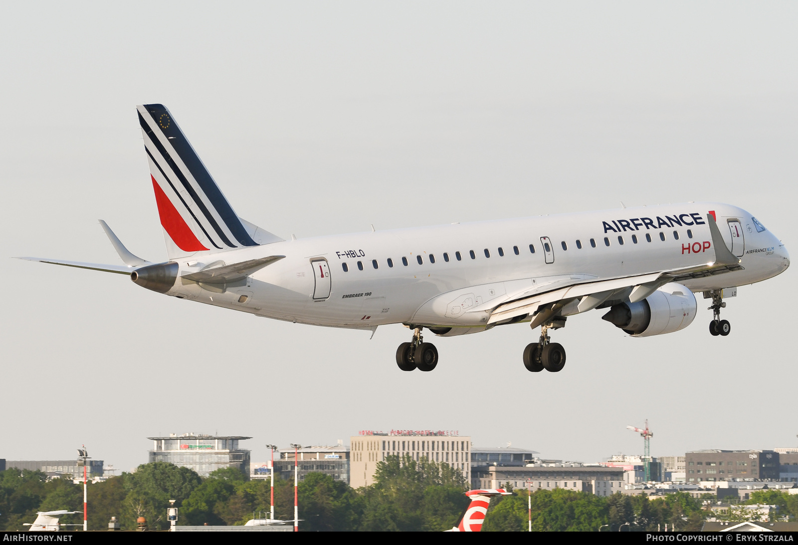 Aircraft Photo of F-HBLO | Embraer 190STD (ERJ-190-100STD) | Air France | AirHistory.net #578791