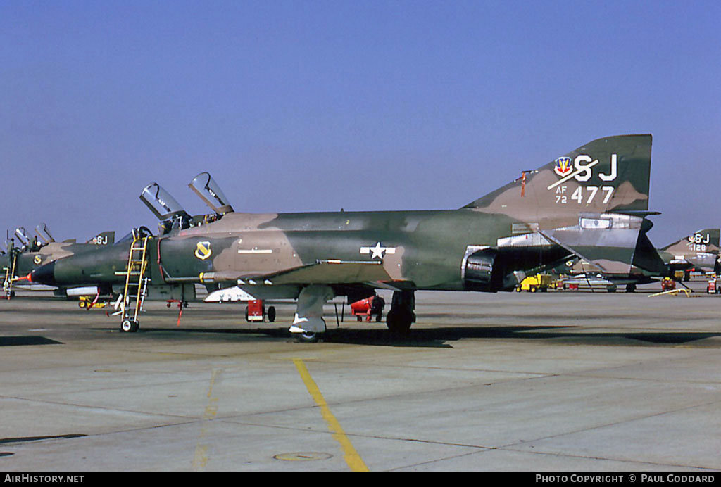 Aircraft Photo of 72-1477 / AF72-477 | McDonnell Douglas F-4E Phantom II | USA - Air Force | AirHistory.net #578806