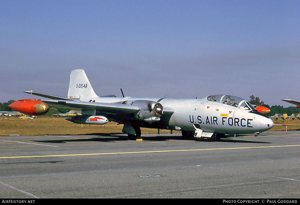 Aircraft Photo of 52-1548 / 0-21548 | Martin EB-57B Canberra | USA - Air Force | AirHistory.net #578810