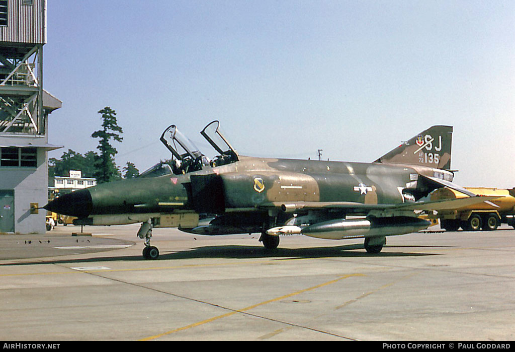 Aircraft Photo of 72-0135 / AF72-135 | McDonnell Douglas F-4E Phantom II | USA - Air Force | AirHistory.net #578813