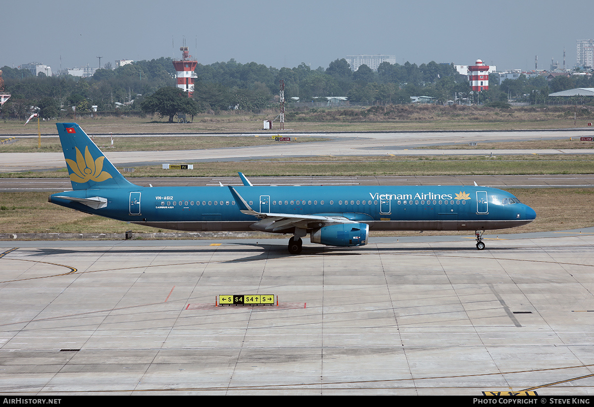 Aircraft Photo of VN-A612 | Airbus A321-231 | Vietnam Airlines | AirHistory.net #578826