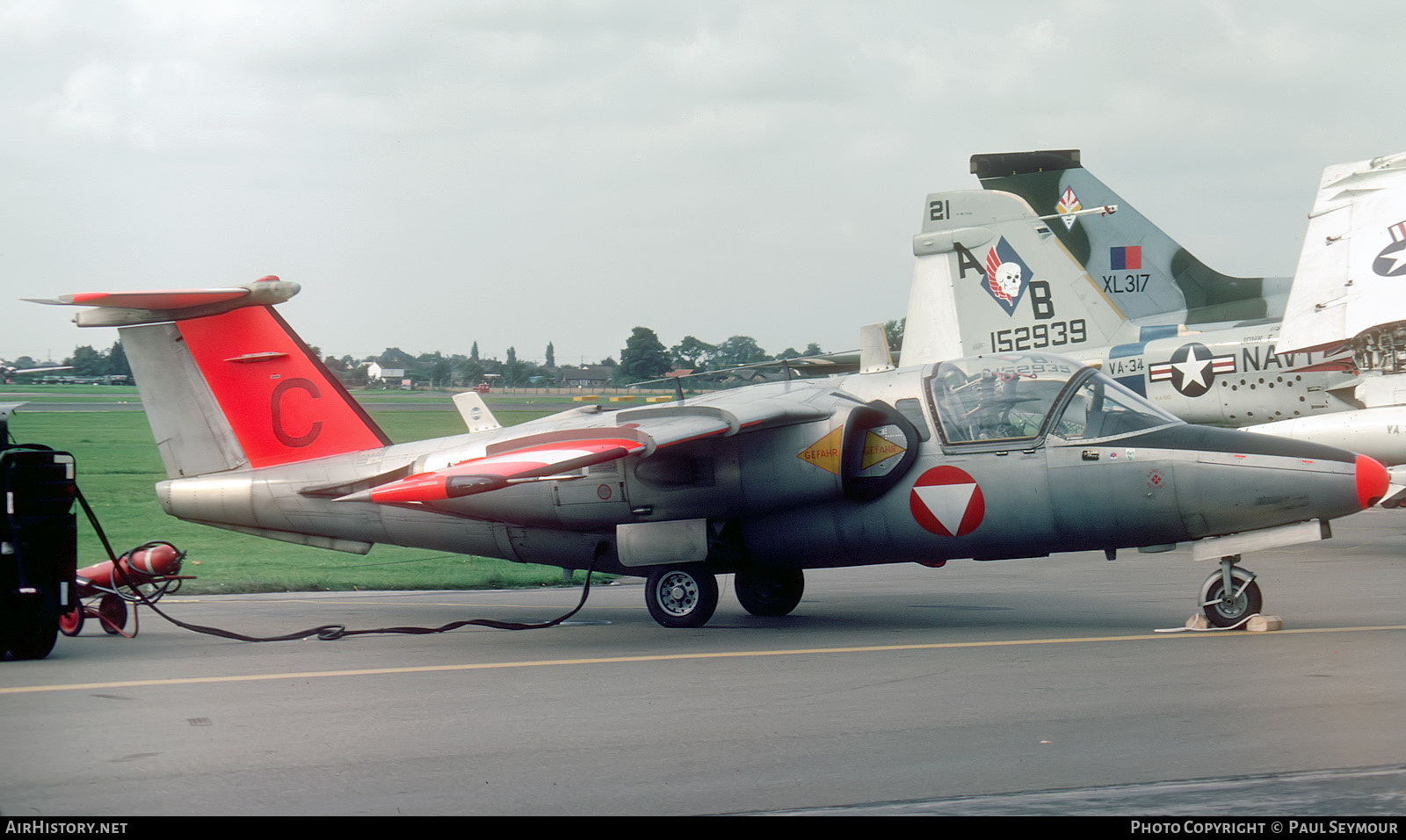 Aircraft Photo of RC-23 / C red | Saab 105OE | Austria - Air Force | AirHistory.net #578837