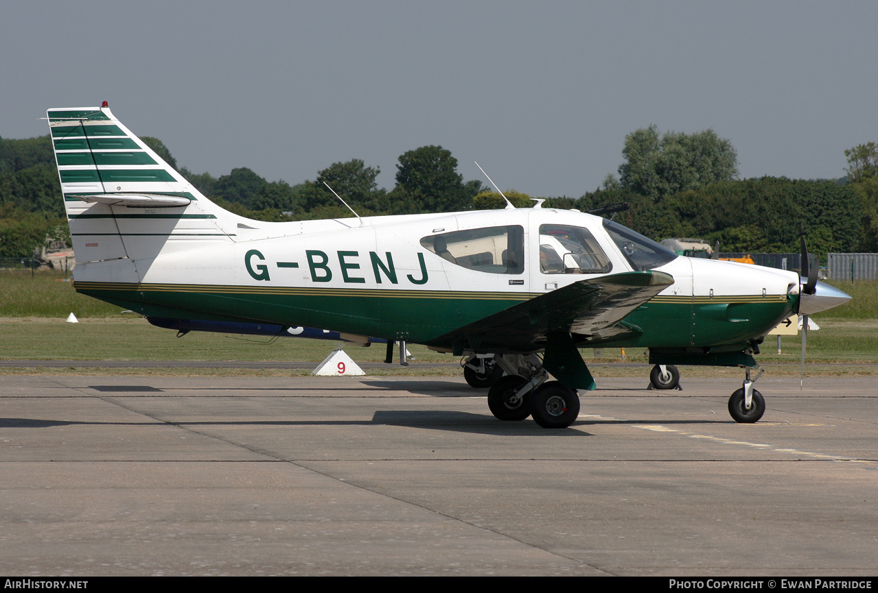 Aircraft Photo of G-BENJ | Rockwell Commander 112B | AirHistory.net #578859