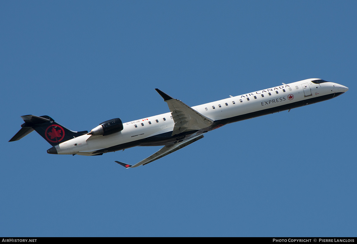 Aircraft Photo of C-GCJZ | Bombardier CRJ-900 (CL-600-2D24) | Air Canada Express | AirHistory.net #578861