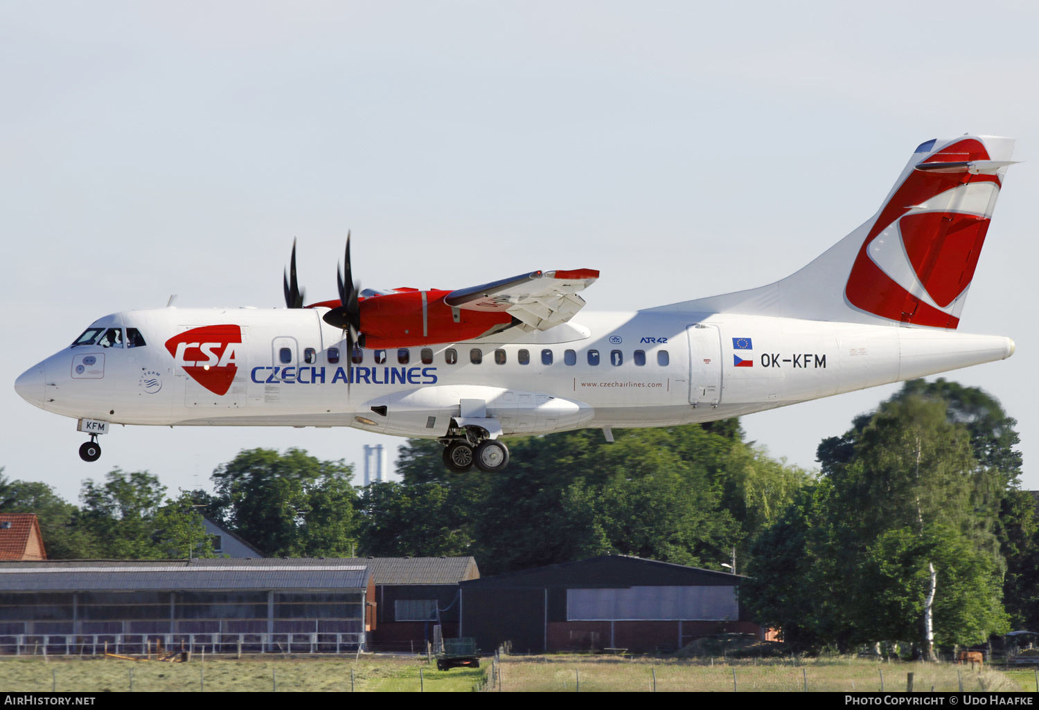 Aircraft Photo of OK-KFM | ATR ATR-42-500 | ČSA - Czech Airlines | AirHistory.net #578866