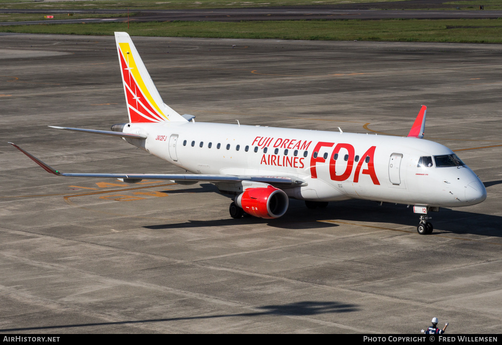 Aircraft Photo of JA12FJ | Embraer 175STD (ERJ-170-200STD) | FDA - Fuji Dream Airlines | AirHistory.net #578873