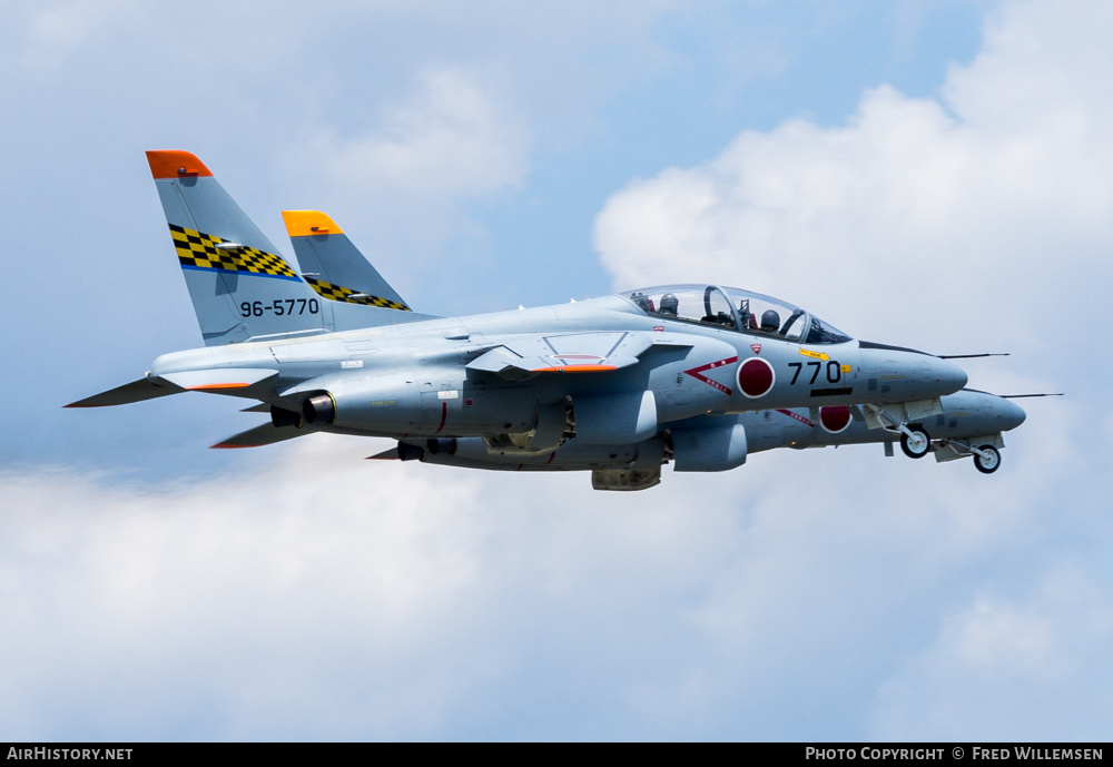 Aircraft Photo of 96-5770 | Kawasaki T-4 | Japan - Air Force | AirHistory.net #578883