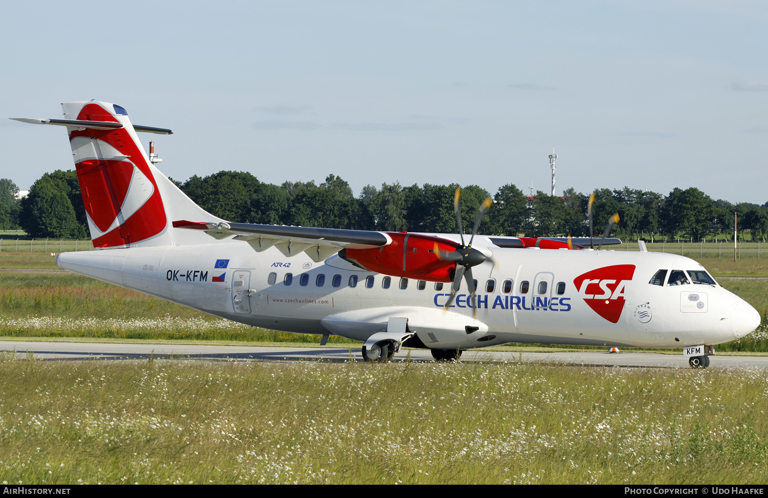 Aircraft Photo of OK-KFM | ATR ATR-42-500 | ČSA - Czech Airlines | AirHistory.net #578886