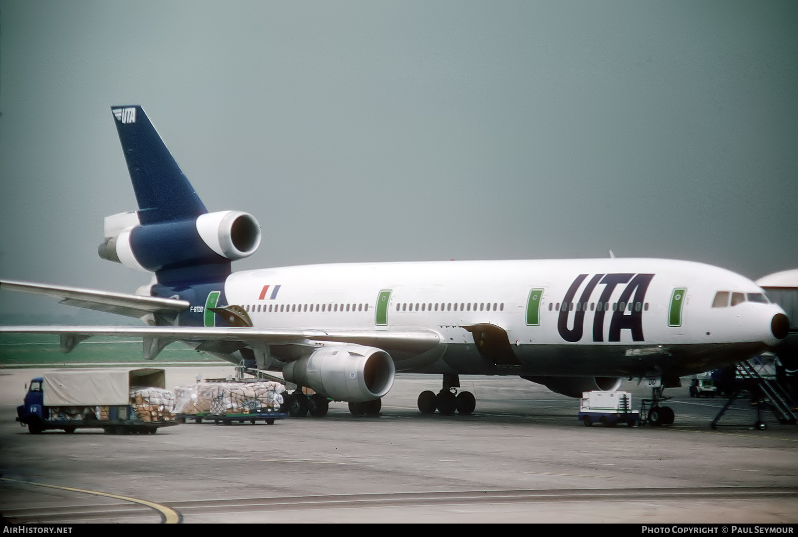 Aircraft Photo of F-BTDD | McDonnell Douglas DC-10-30 | UTA - Union de Transports Aériens | AirHistory.net #578887