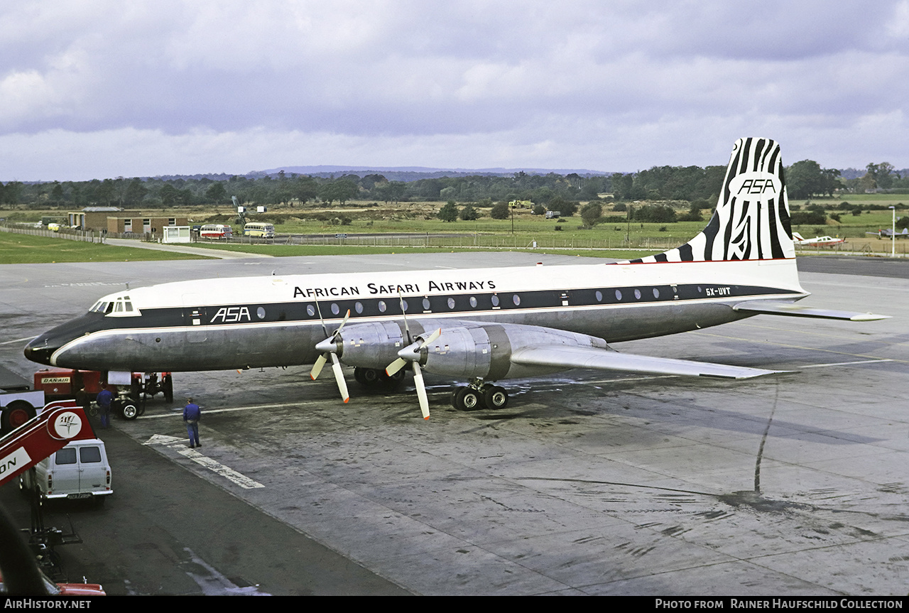 Aircraft Photo of 5X-UVY | Bristol 175 Britannia 300 | African Safari Airways - ASA | AirHistory.net #578895