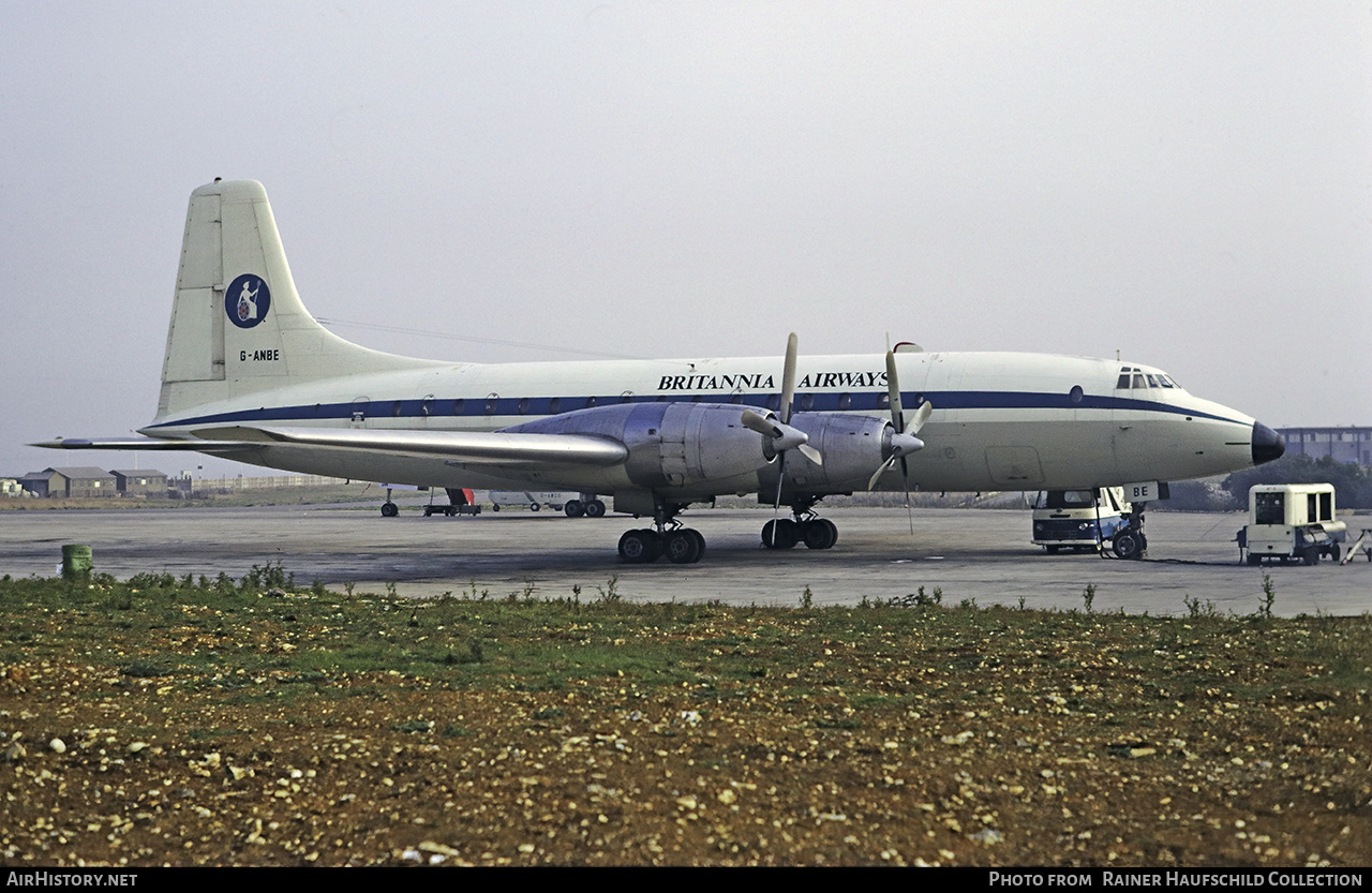 Aircraft Photo of G-ANBE | Bristol 175 Britannia 102 | Britannia Airways | AirHistory.net #578898