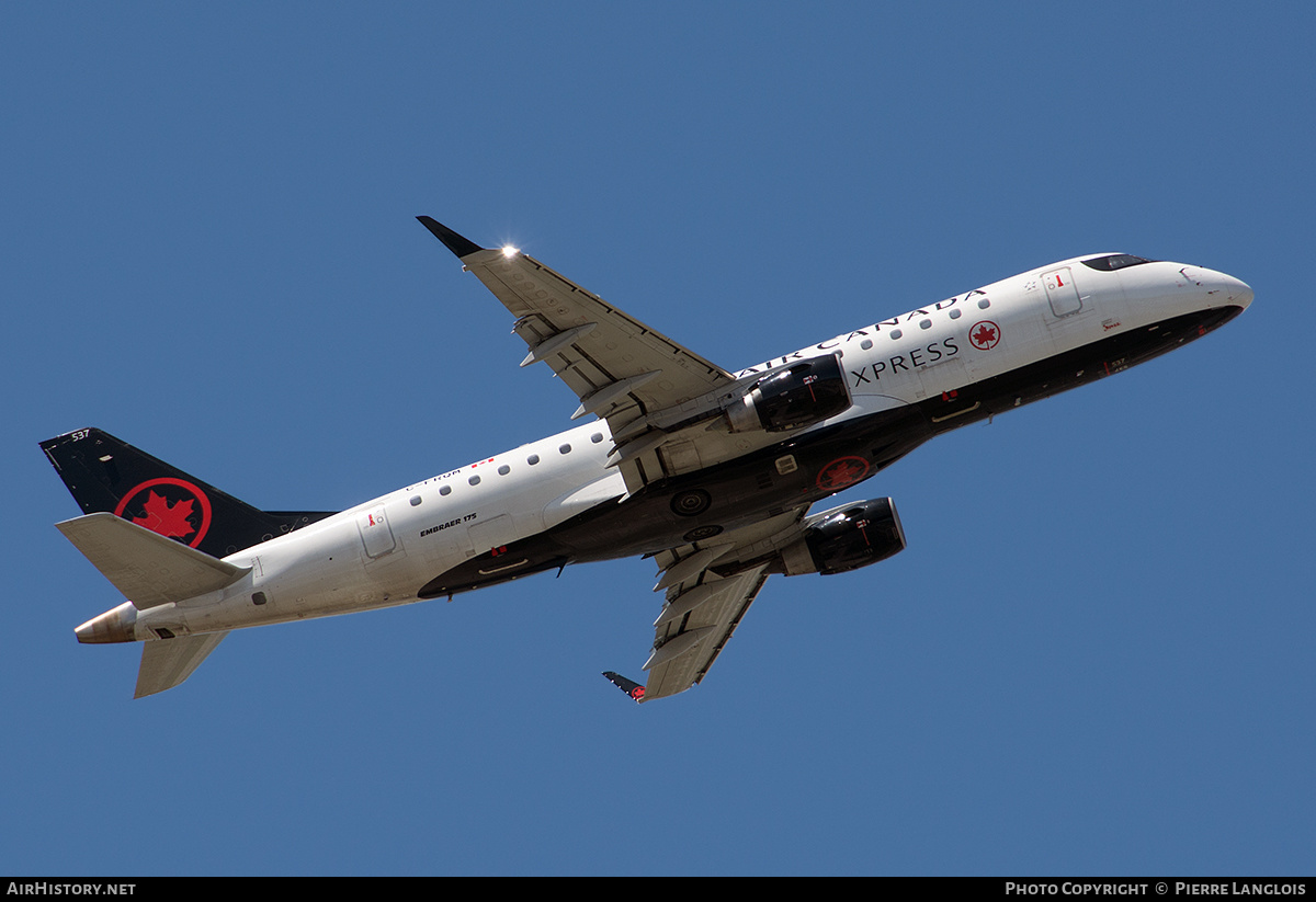 Aircraft Photo of C-FRQM | Embraer 175LR (ERJ-170-200LR) | Air Canada Express | AirHistory.net #578909