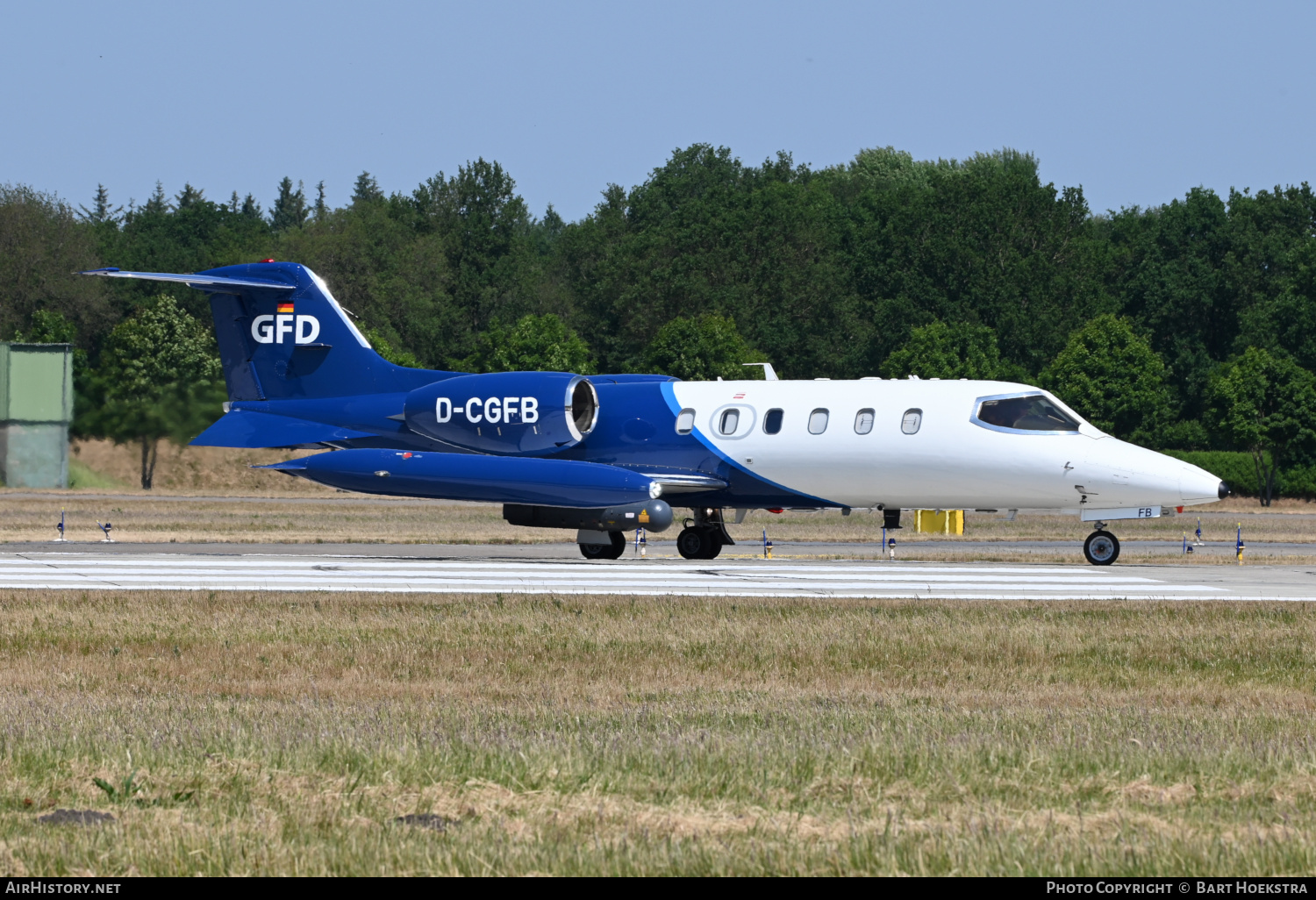 Aircraft Photo of D-CGFB | Gates Learjet 35A | GFD - Gesellschaft für Flugzieldarstellung | AirHistory.net #578933