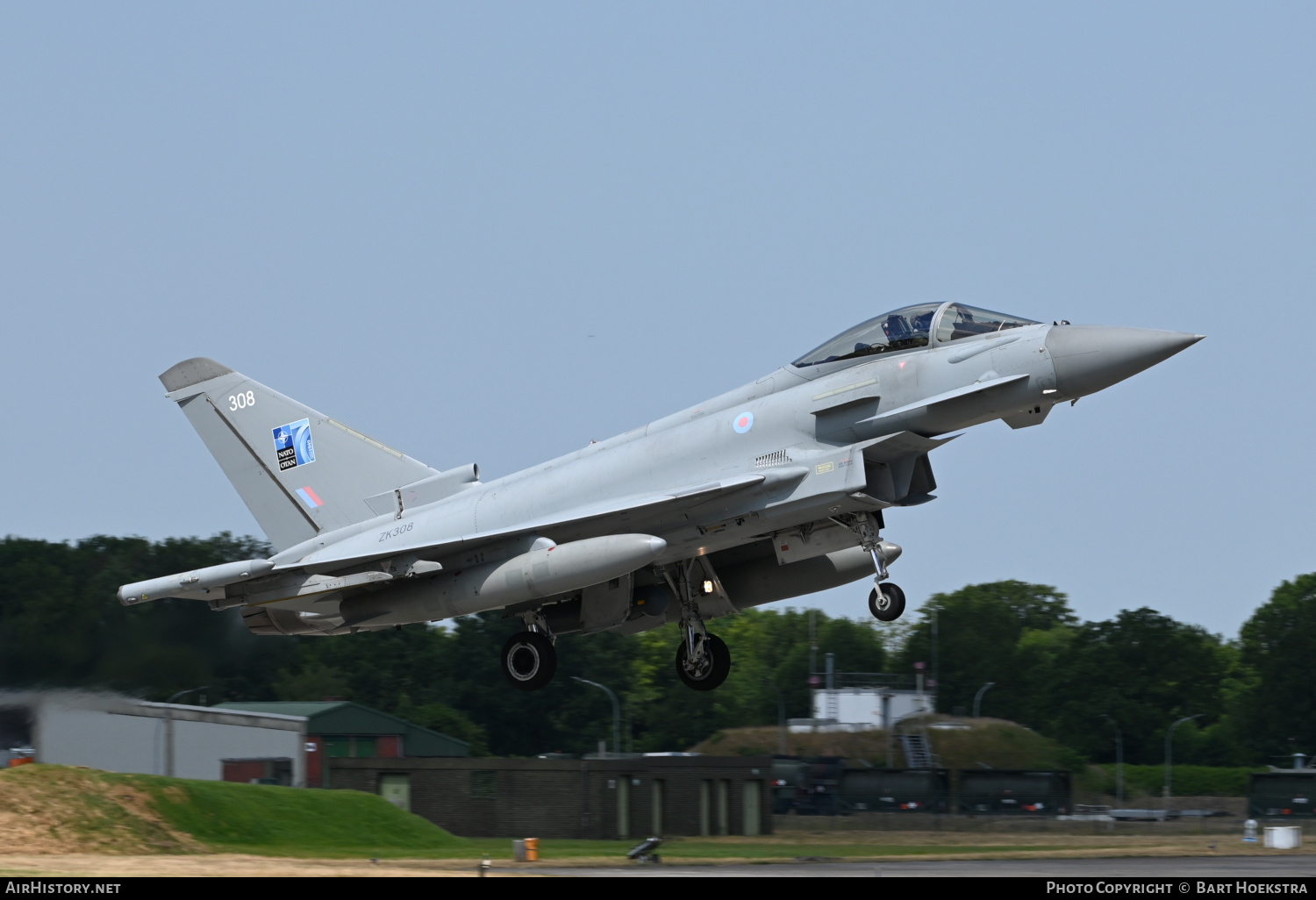 Aircraft Photo of ZK308 | Eurofighter EF-2000 Typhoon FGR4 | UK - Air Force | AirHistory.net #578939