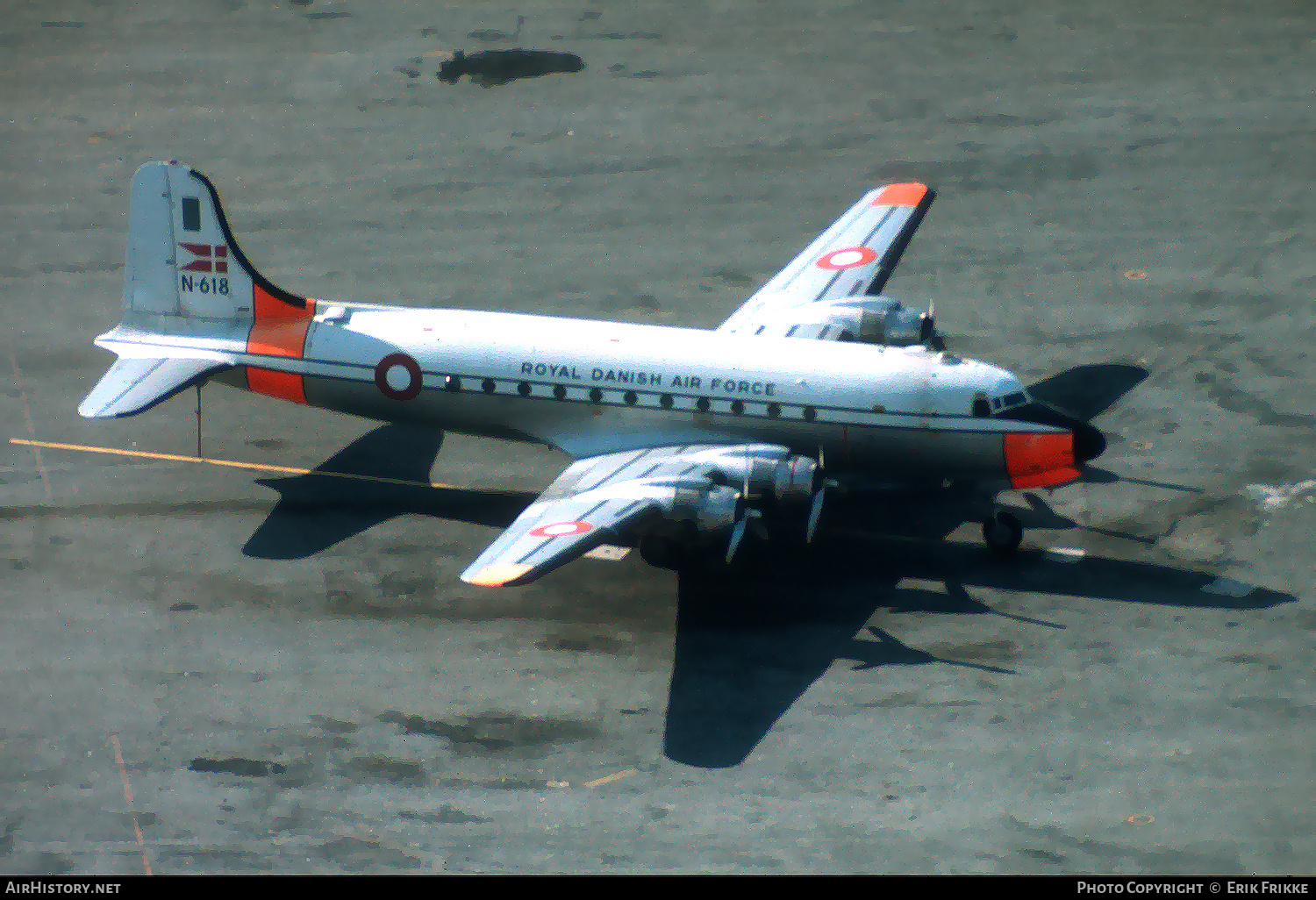 Aircraft Photo of N-618 | Douglas C-54D Skymaster | Denmark - Air Force | AirHistory.net #578970