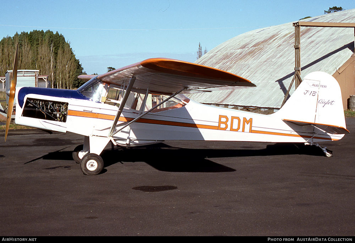 Aircraft Photo of ZK-BDM / BDM | Auster J-1B Aiglet | AirHistory.net #578982