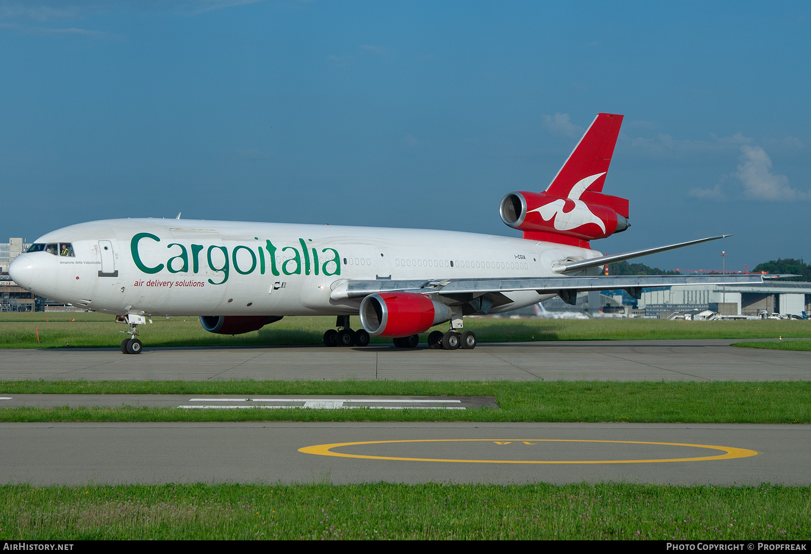 Aircraft Photo of I-CGIA | McDonnell Douglas DC-10-30F | Cargoitalia | AirHistory.net #578983