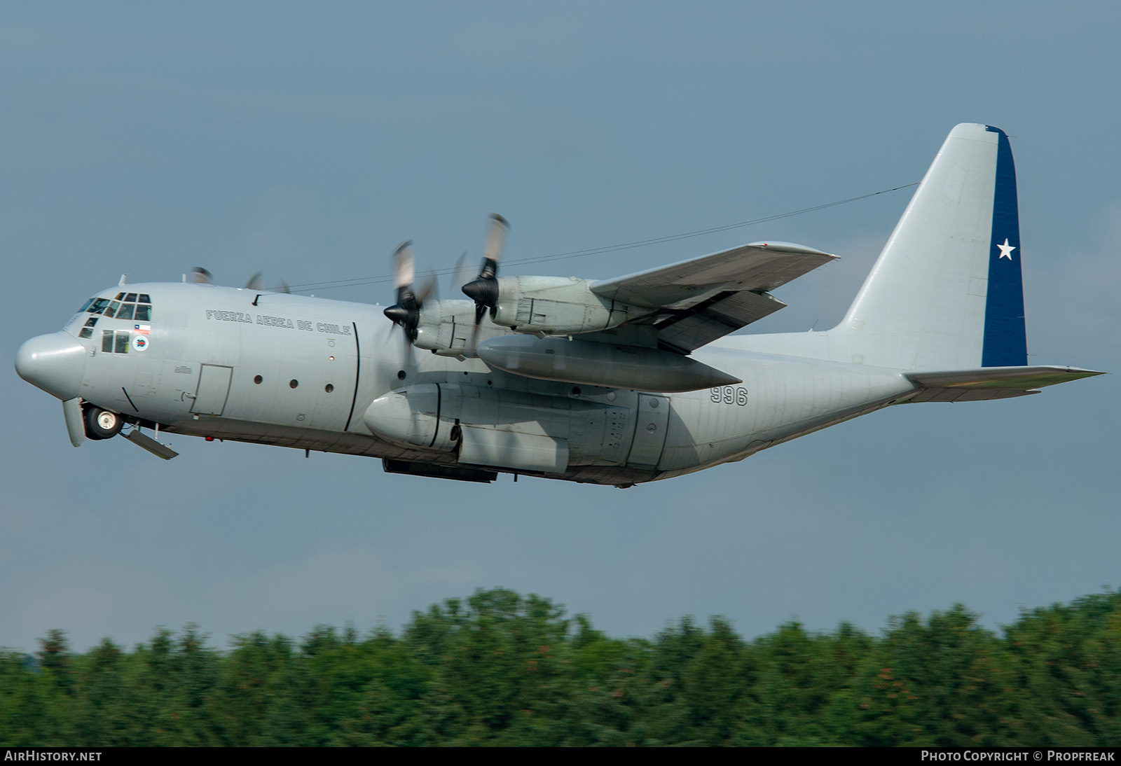 Aircraft Photo of 996 | Lockheed C-130H Hercules | Chile - Air Force | AirHistory.net #578989