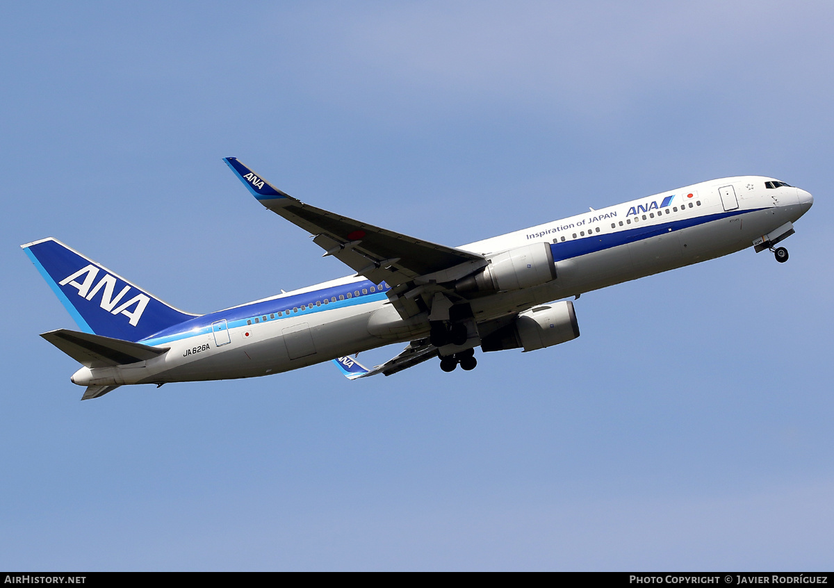 Aircraft Photo of JA626A | Boeing 767-381/ER | All Nippon Airways - ANA | AirHistory.net #578999