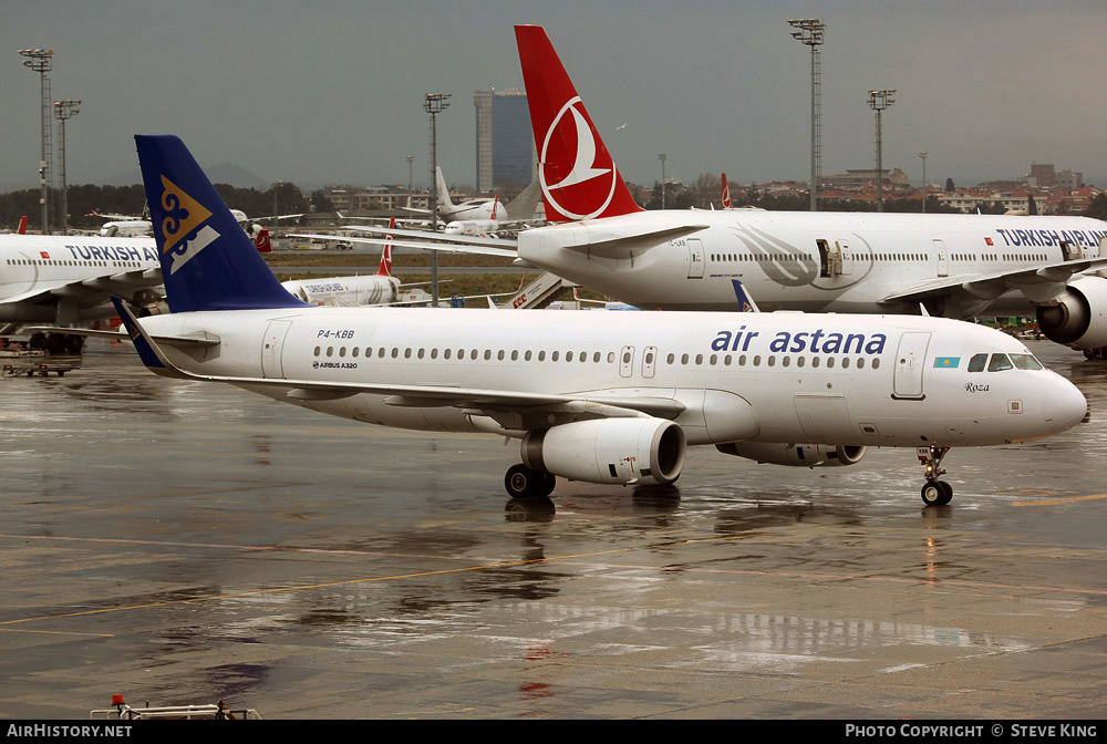 Aircraft Photo of P4-KBB | Airbus A320-232 | Air Astana | AirHistory.net #579003