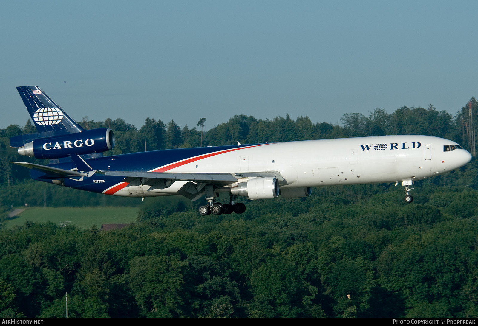 Aircraft Photo of N279WA | McDonnell Douglas MD-11 | World Airways Cargo | AirHistory.net #579005