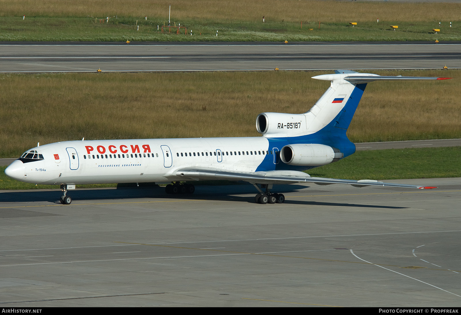Aircraft Photo of RA-85187 | Tupolev Tu-154M | Rossiya - Russian Airlines | AirHistory.net #579012