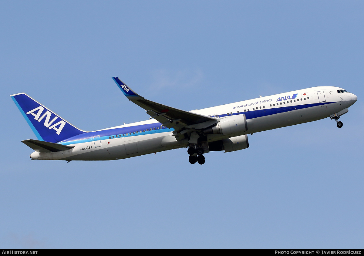 Aircraft Photo of JA622A | Boeing 767-381/ER | All Nippon Airways - ANA | AirHistory.net #579014