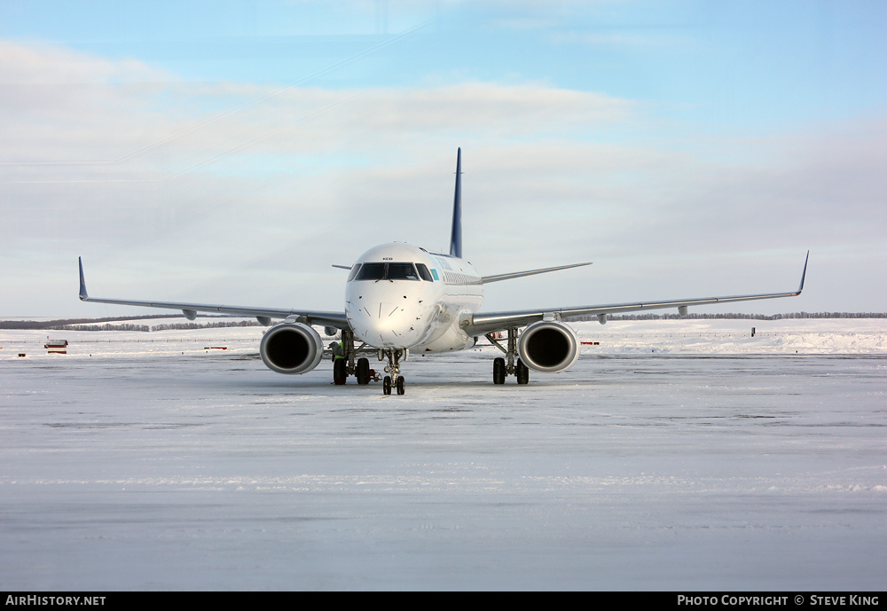Aircraft Photo of P4-KCD | Embraer 190LR (ERJ-190-100LR) | Air Astana | AirHistory.net #579018