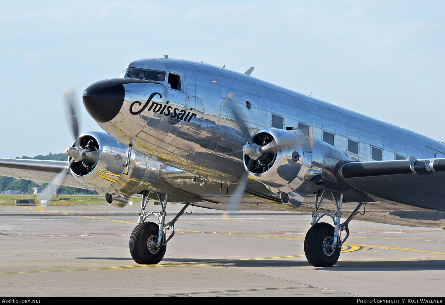 Aircraft Photo of N431HM | Douglas DC-3(C) | Swissair | AirHistory.net #579019