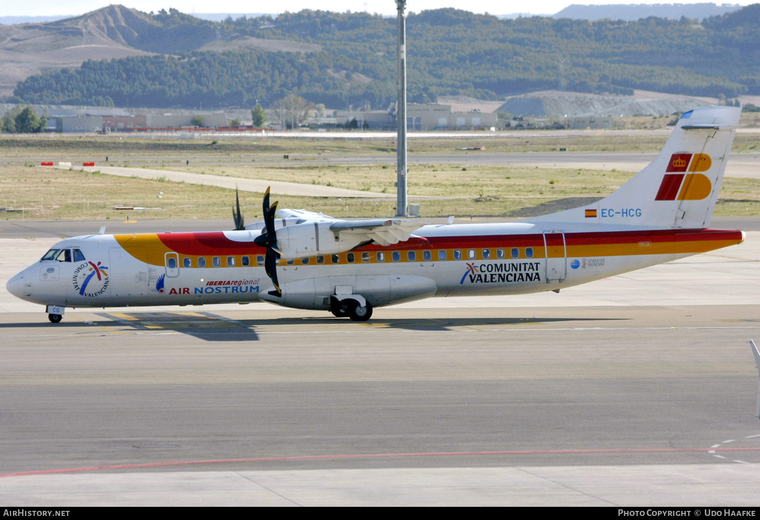 Aircraft Photo of EC-HCG | ATR ATR-72-500 (ATR-72-212A) | Iberia Regional | AirHistory.net #579024