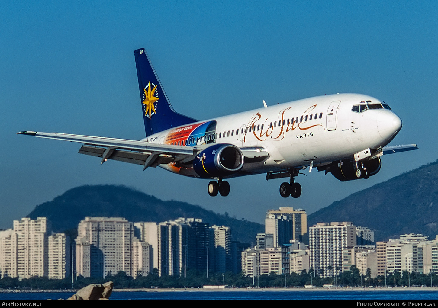 Aircraft Photo of PT-SSP | Boeing 737-33A | Rio-Sul | AirHistory.net #579027