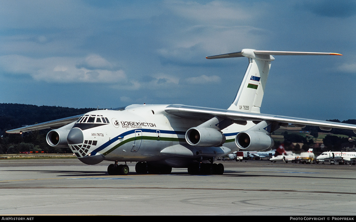 Aircraft Photo of UK-76359 | Ilyushin Il-76TD | Uzbekistan Airways | AirHistory.net #579029