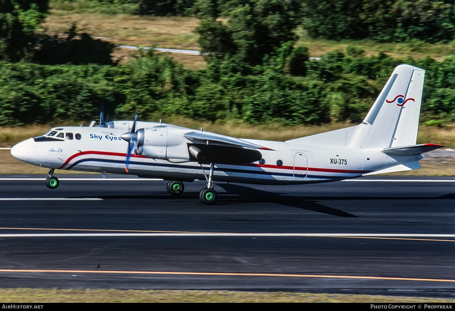 Aircraft Photo of XU-375 | Antonov An-24RV | Sky Eyes Airways | AirHistory.net #579054