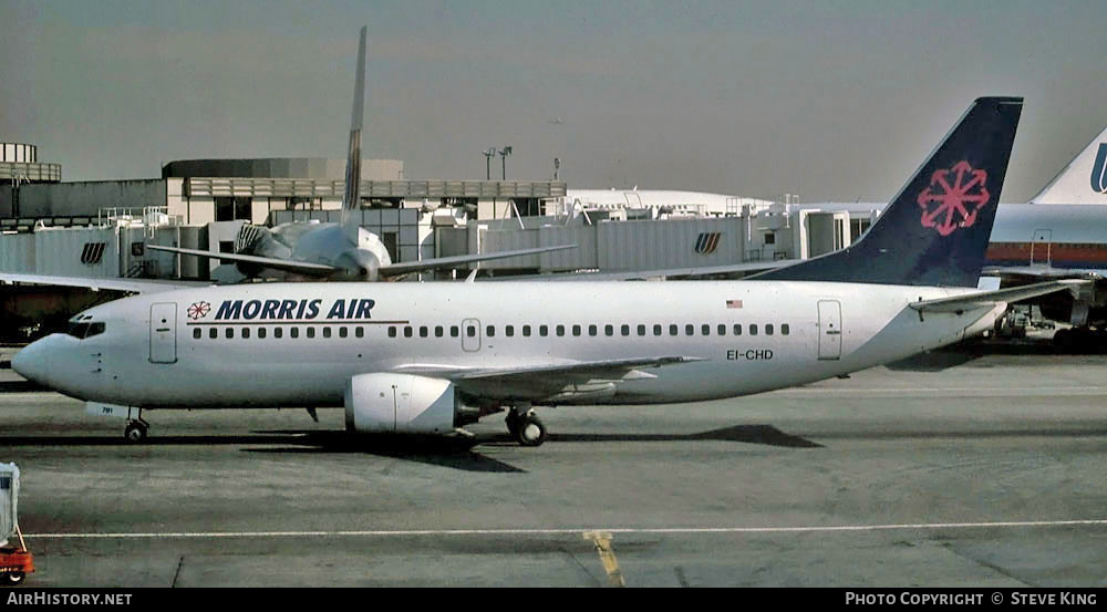 Aircraft Photo of EI-CHD | Boeing 737-317 | Morris Air | AirHistory.net #579055