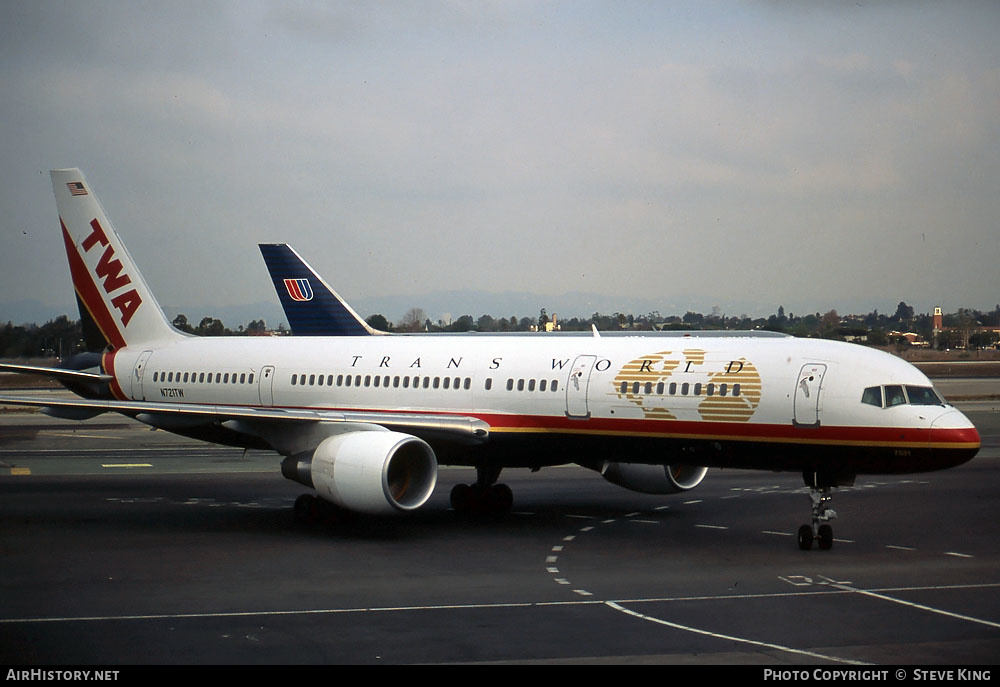 Aircraft Photo of N721TW | Boeing 757-231 | Trans World Airlines - TWA | AirHistory.net #579060