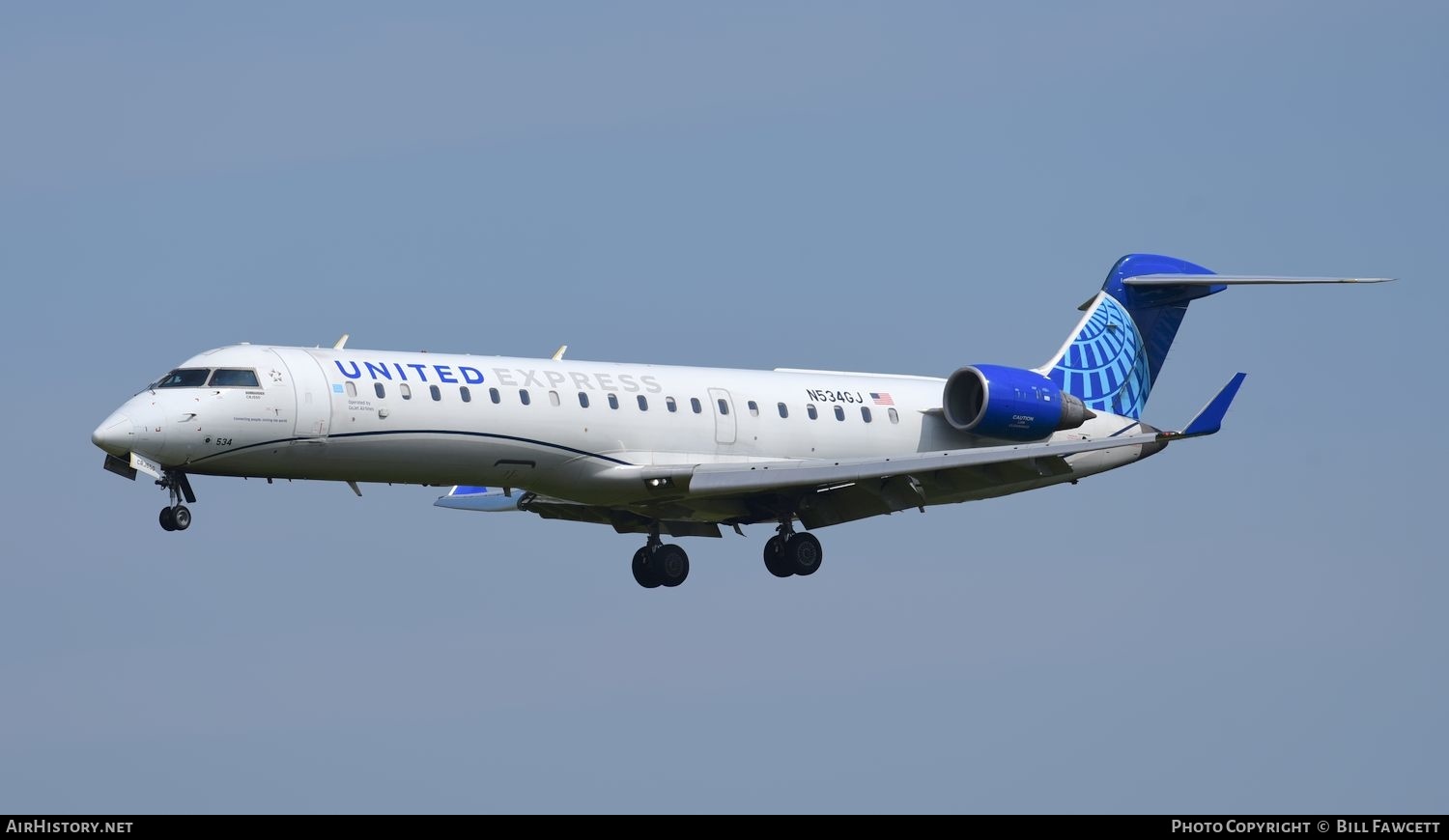 Aircraft Photo of N534GJ | Bombardier CRJ-550 (CL-600-2C11) | United Express | AirHistory.net #579072