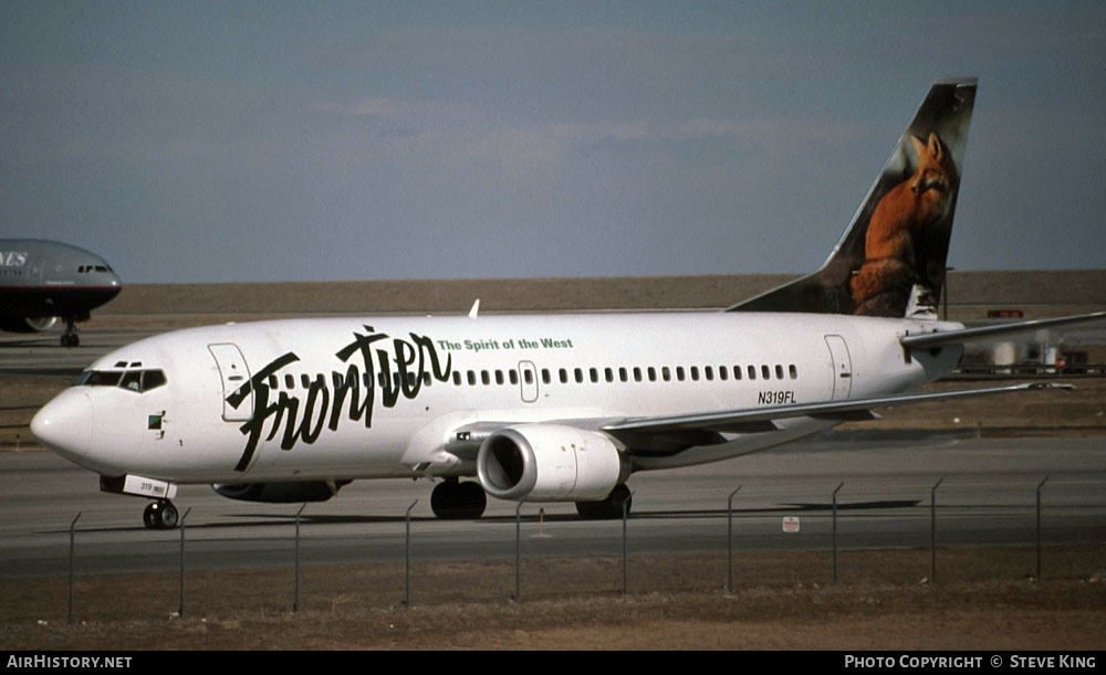 Aircraft Photo of N319FL | Boeing 737-7W0 | Frontier Airlines | AirHistory.net #579083