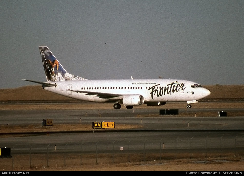 Aircraft Photo of N312FL | Boeing 737-3L9 | Frontier Airlines | AirHistory.net #579092