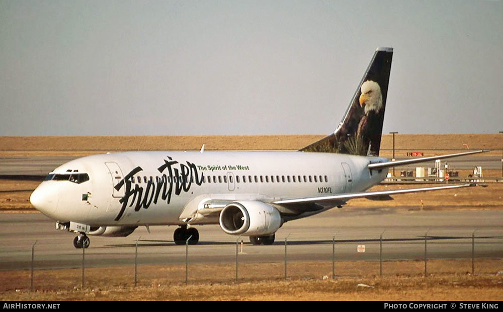 Aircraft Photo of N310FL | Boeing 737-3L9 | Frontier Airlines | AirHistory.net #579093