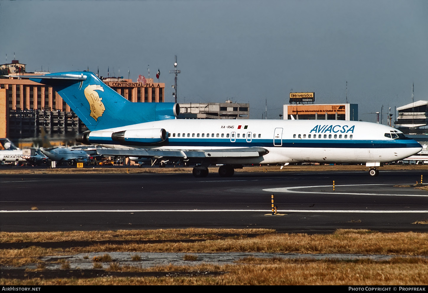 Aircraft Photo of XA-RWG | Boeing 727-31 | Aviacsa - Aviación de Chiapas | AirHistory.net #579094