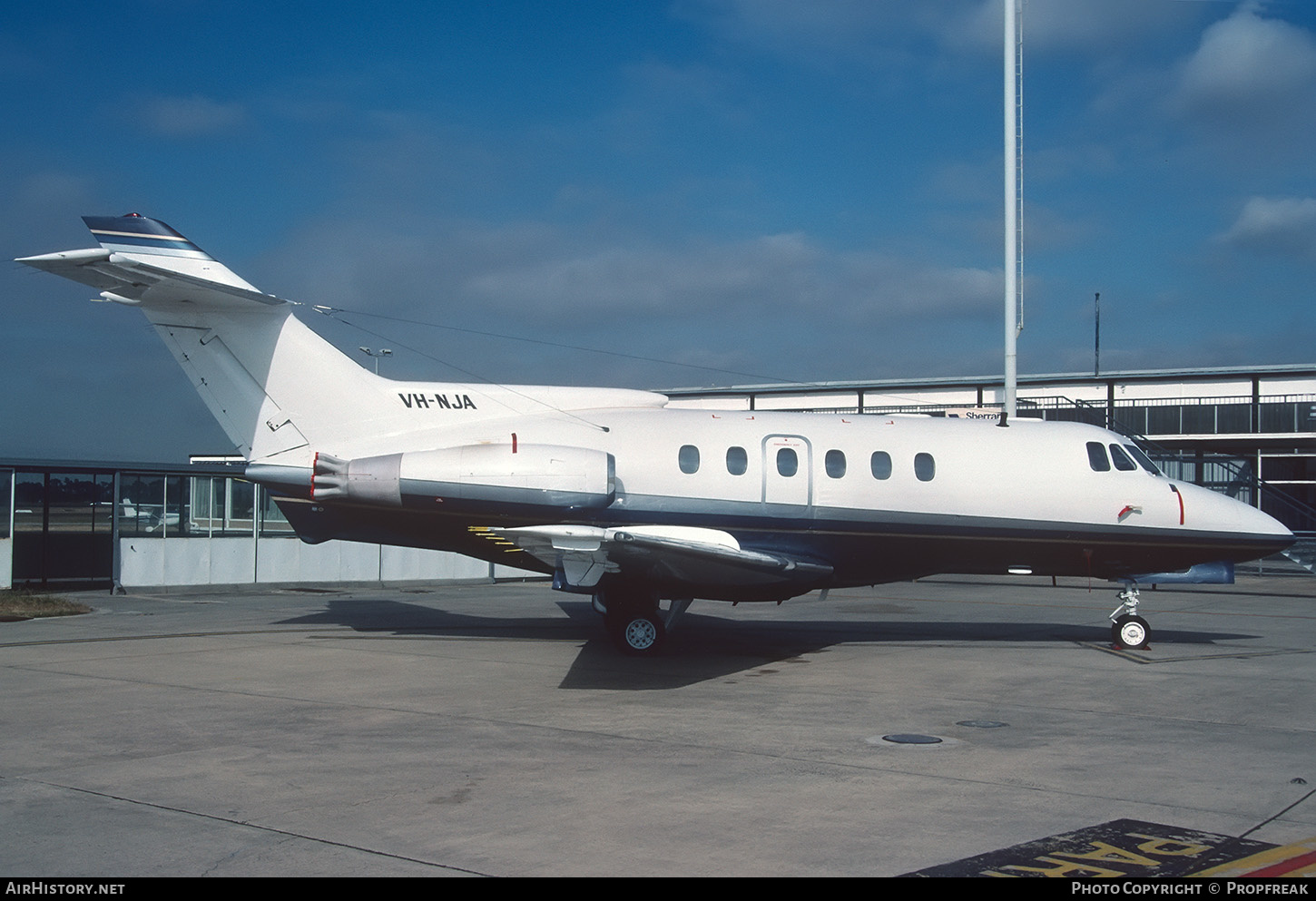 Aircraft Photo of VH-NJA | Hawker Siddeley HS-125-600B | AirHistory.net #579095