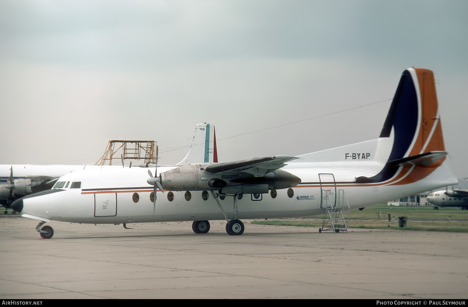 Aircraft Photo of F-BYAP | Fokker F27-100 Friendship | Uni-Air | AirHistory.net #579100