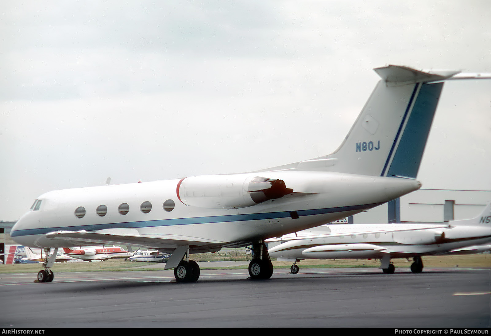 Aircraft Photo of N80J | Grumman American G-1159 Gulfstream II | AirHistory.net #579111