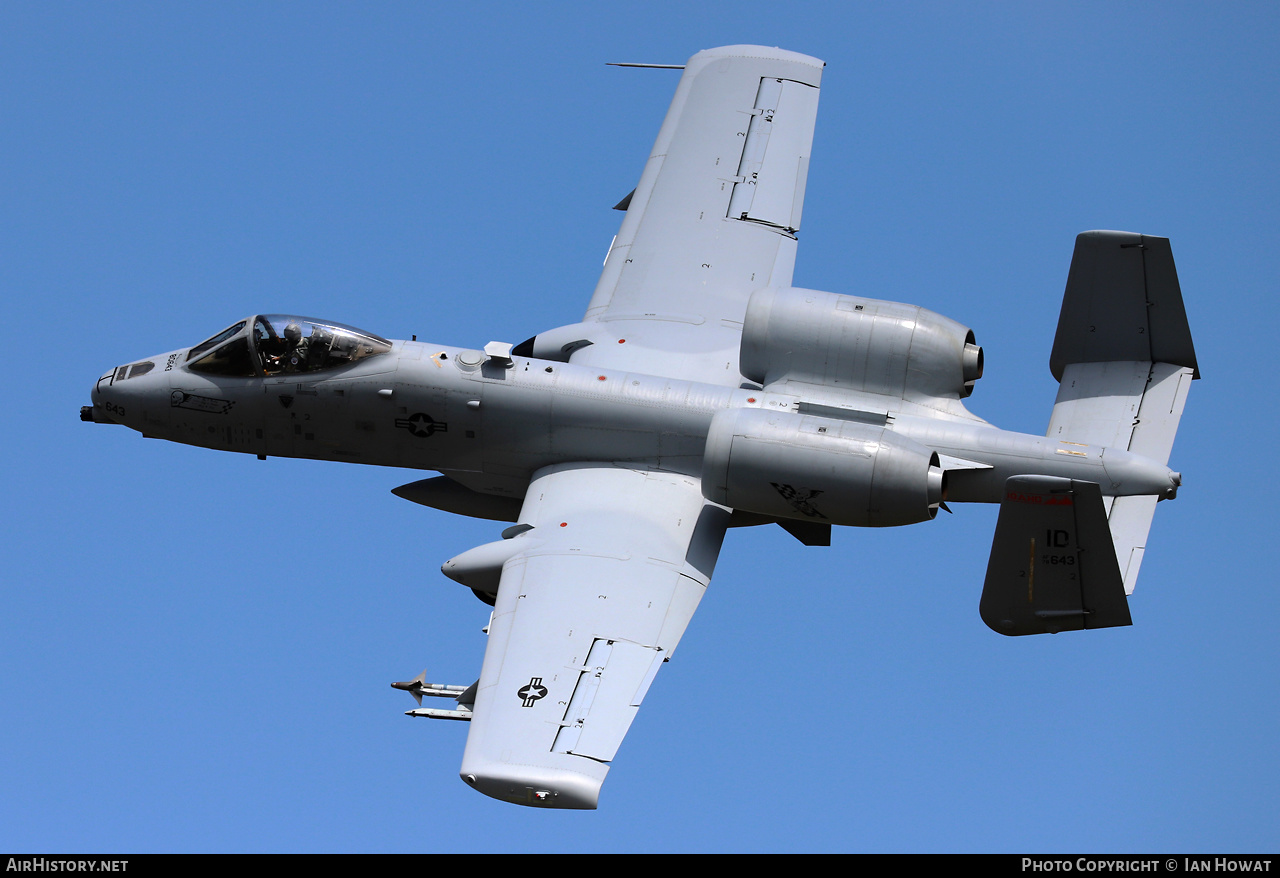 Aircraft Photo of 78-0643 / AF78-643 | Fairchild A-10C Thunderbolt II | USA - Air Force | AirHistory.net #579119