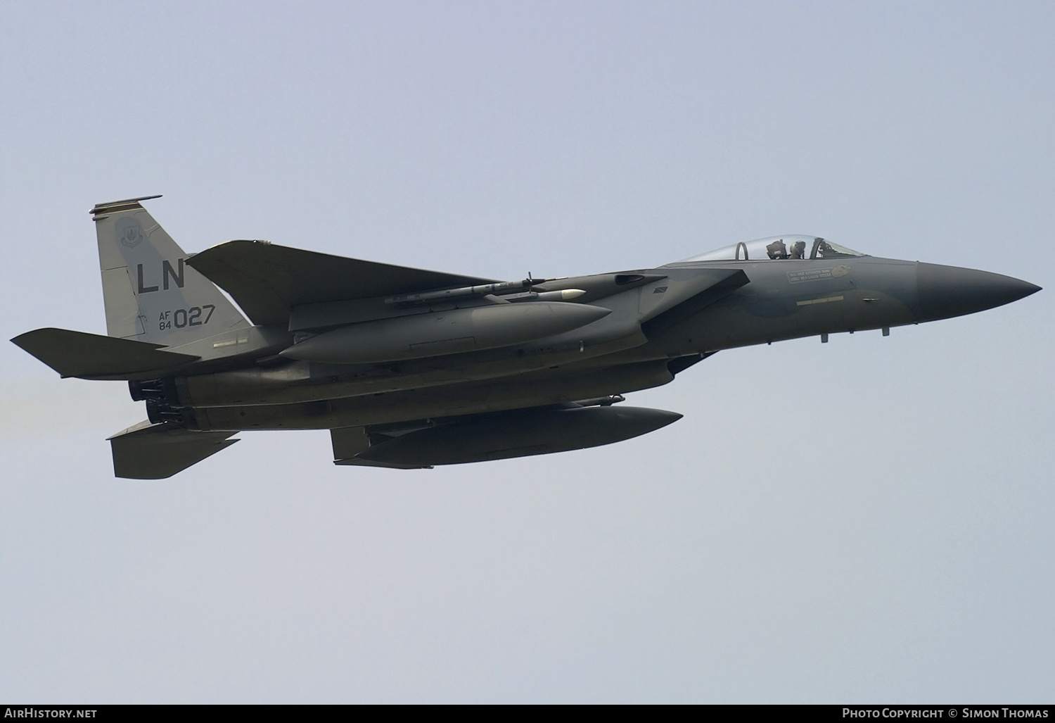 Aircraft Photo of 84-0027 / AF84-027 | McDonnell Douglas F-15C Eagle | USA - Air Force | AirHistory.net #579140