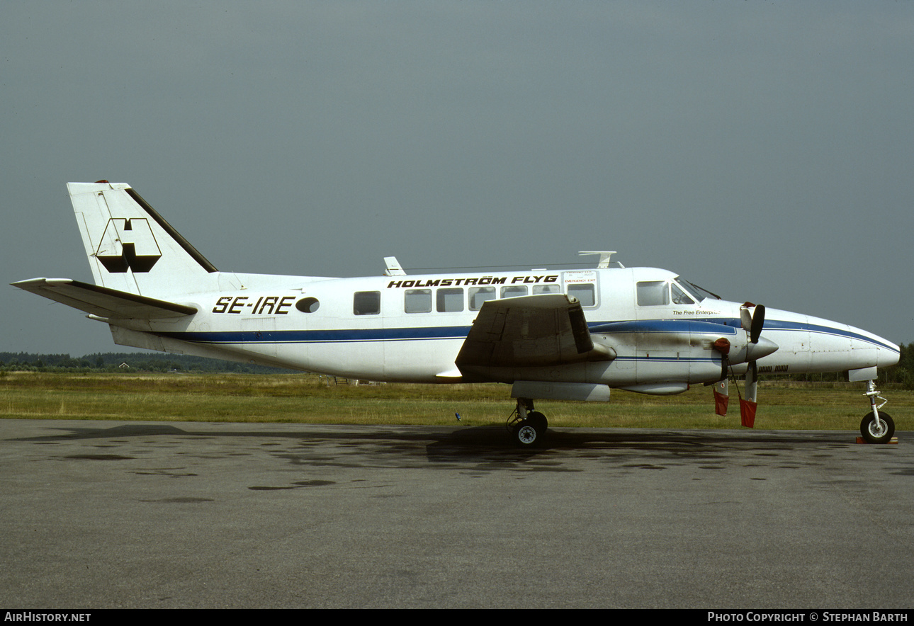 Aircraft Photo of SE-IRE | Beech 99 Airliner | Holmström Flyg | AirHistory.net #579159